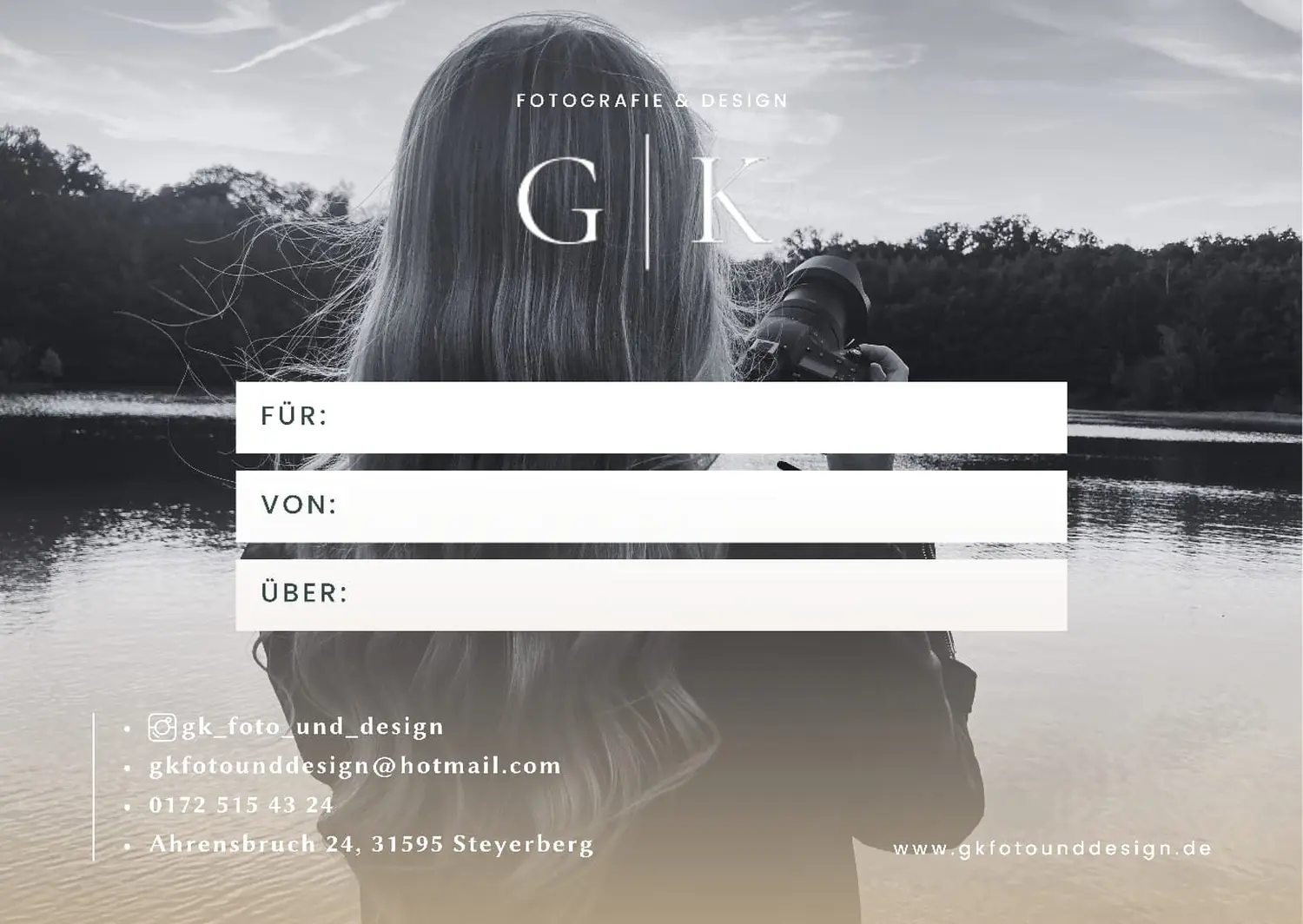 Junge singt von GK Photography & Design